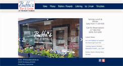 Desktop Screenshot of bubbasbarandgrille.com